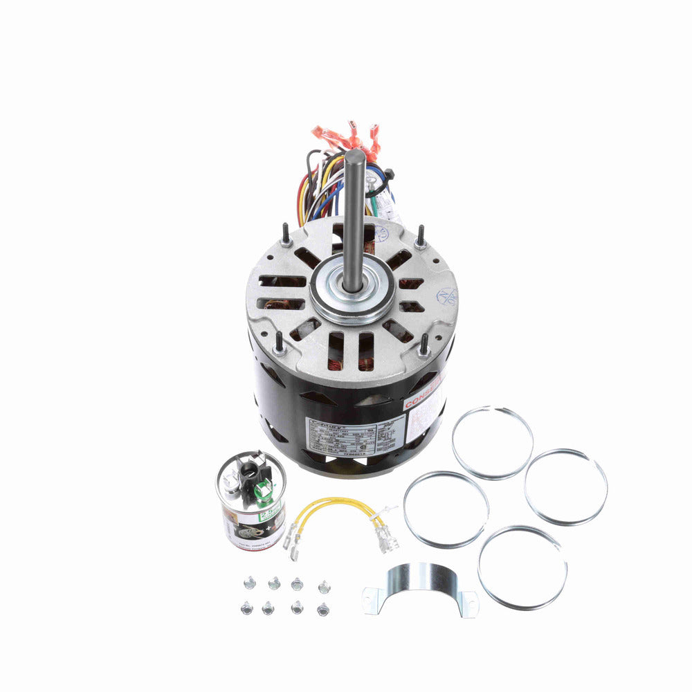 7fd6001a - 3/4 HP | 1075 RPM | 277 V | 1 Ph | 48Y Frame | OAO | Reversible | PSC | HVACR Fan And Blower | Cat 7FD6001A