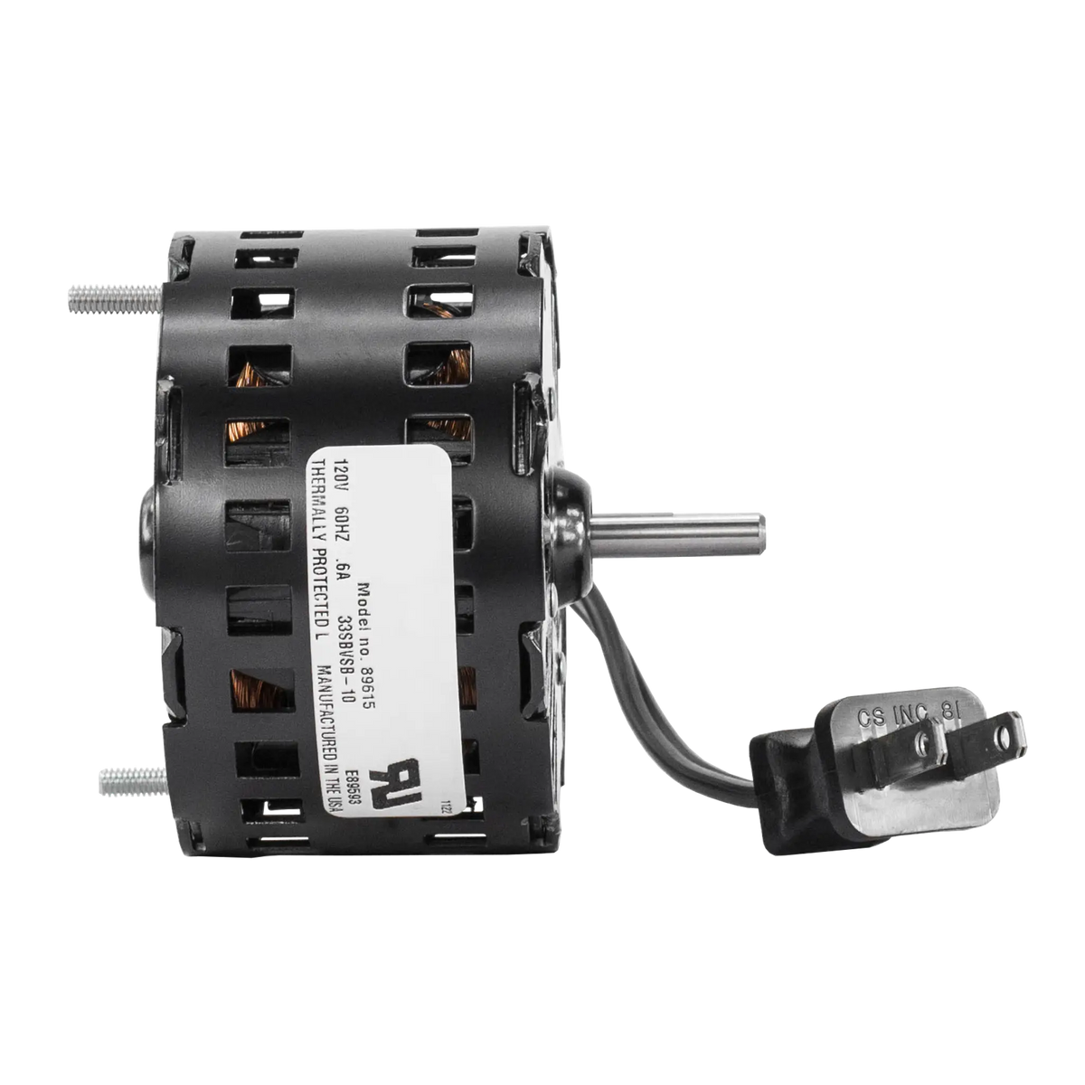 89615 - 1/15 HP | 1550 RPM | 115 V | 1 Ph | 3.3 in Dia | OAO | CCWSE | Shaded Pole | HVACR OEM Replacement | Cat 89615 | Model 89615