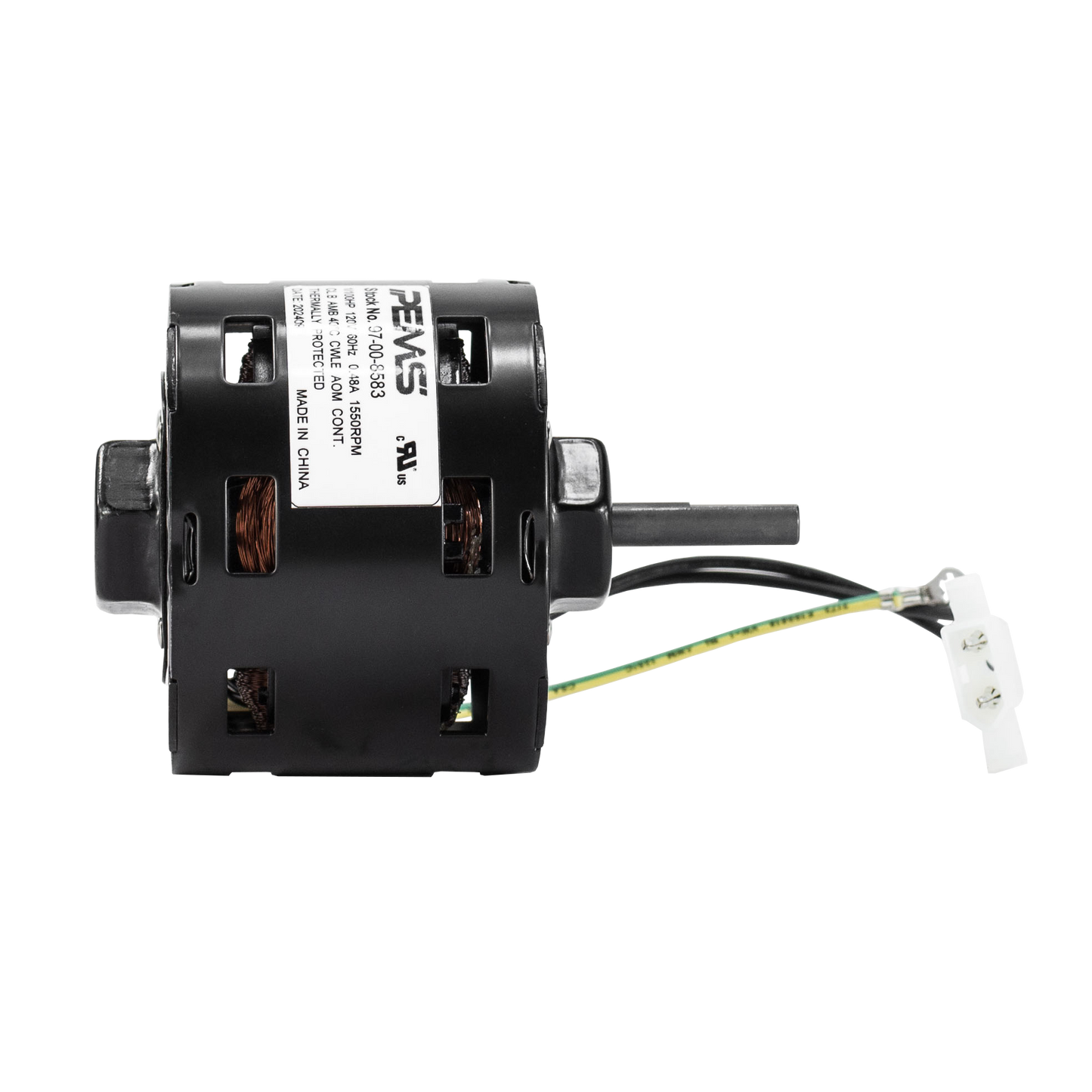 97-00-8583 - 1/50 HP | 1550 RPM | 120 V | 1 Ph | 3.3 in Dia | OAO | CWLE | Shaded Pole | HVACR OEM Replacement | Cat 97-00-8583 | Model 97-00-8583