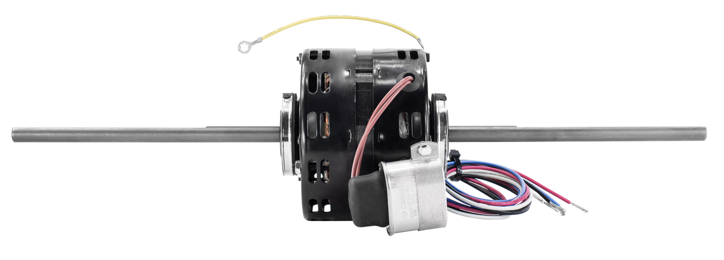 d277p - 1/10 HP | 1050 RPM | 277 V | 1 Ph | 42 Frame | OAO | Dual Shaft | PSC | HVACR Fan Coil/Air Conditioner | Cat D277P | Model D277P