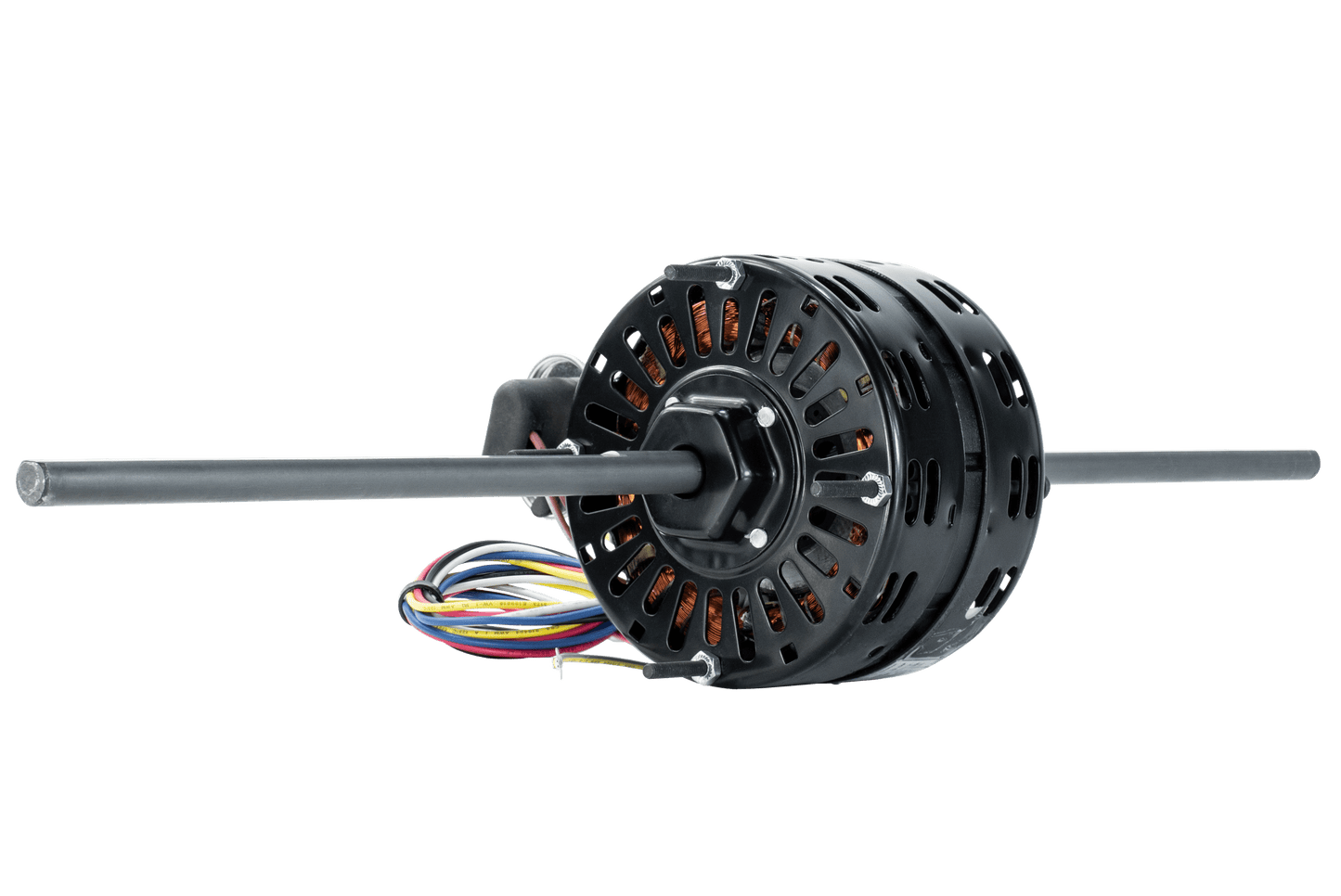 d347p - 1/8 HP | 1550 RPM | 115 V | 1 Ph | 42 Frame | OAO | Dual Shaft | PSC | HVACR Fan Coil/Air Conditioner | Cat D347P | Model D347P