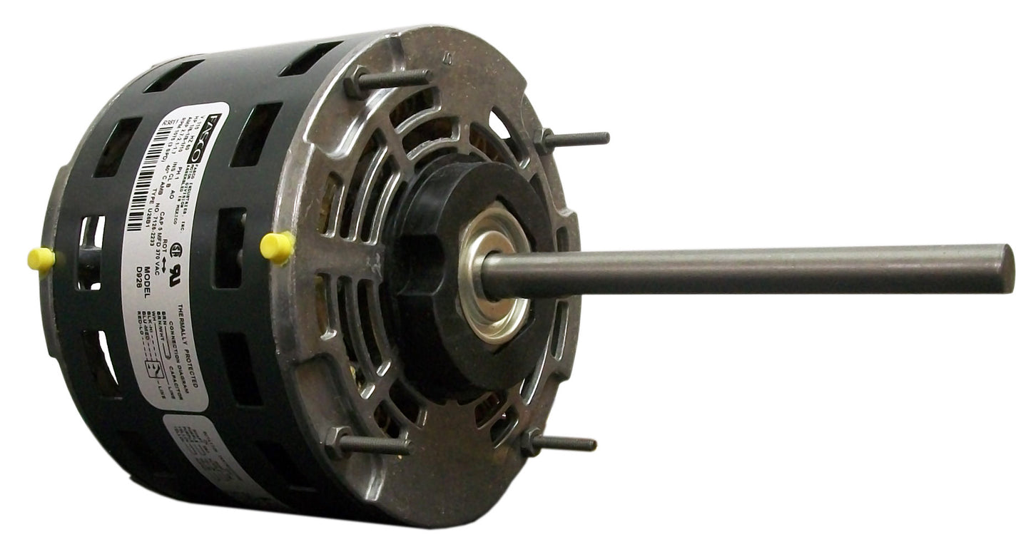 d721 - 1/4 HP | 1075 RPM | 115 V | 1 Ph | 48 Frame | OAO | Reversible | PSC | HVACR Direct Drive Blower | Cat D721