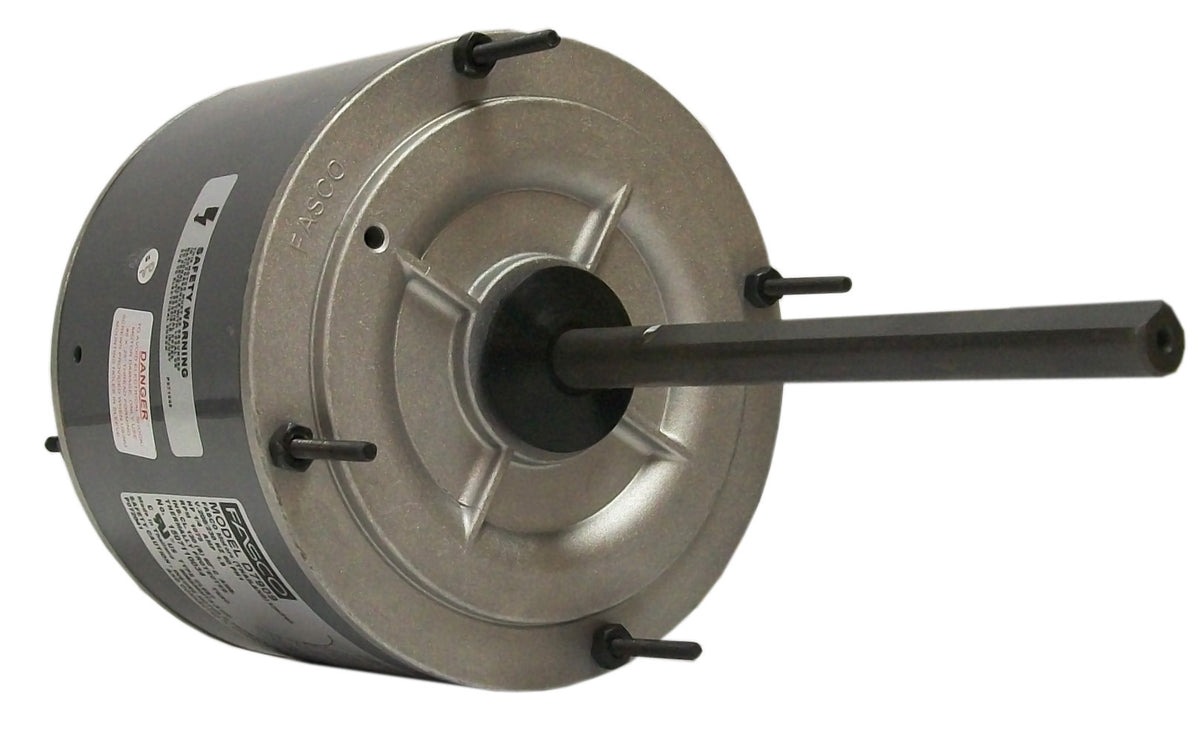 D7908 Fasco HVACR Motor 0.33 HP 1075 RPM 48 Frame