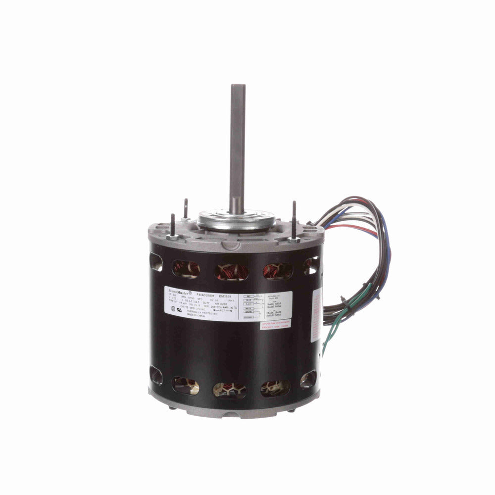 em3589 - 3/4 HP | 1075 RPM | 115 V | 1 Ph | 48Y Frame | OAO | Reversible | PSC | HVACR Fan And Blower | Cat EM3589