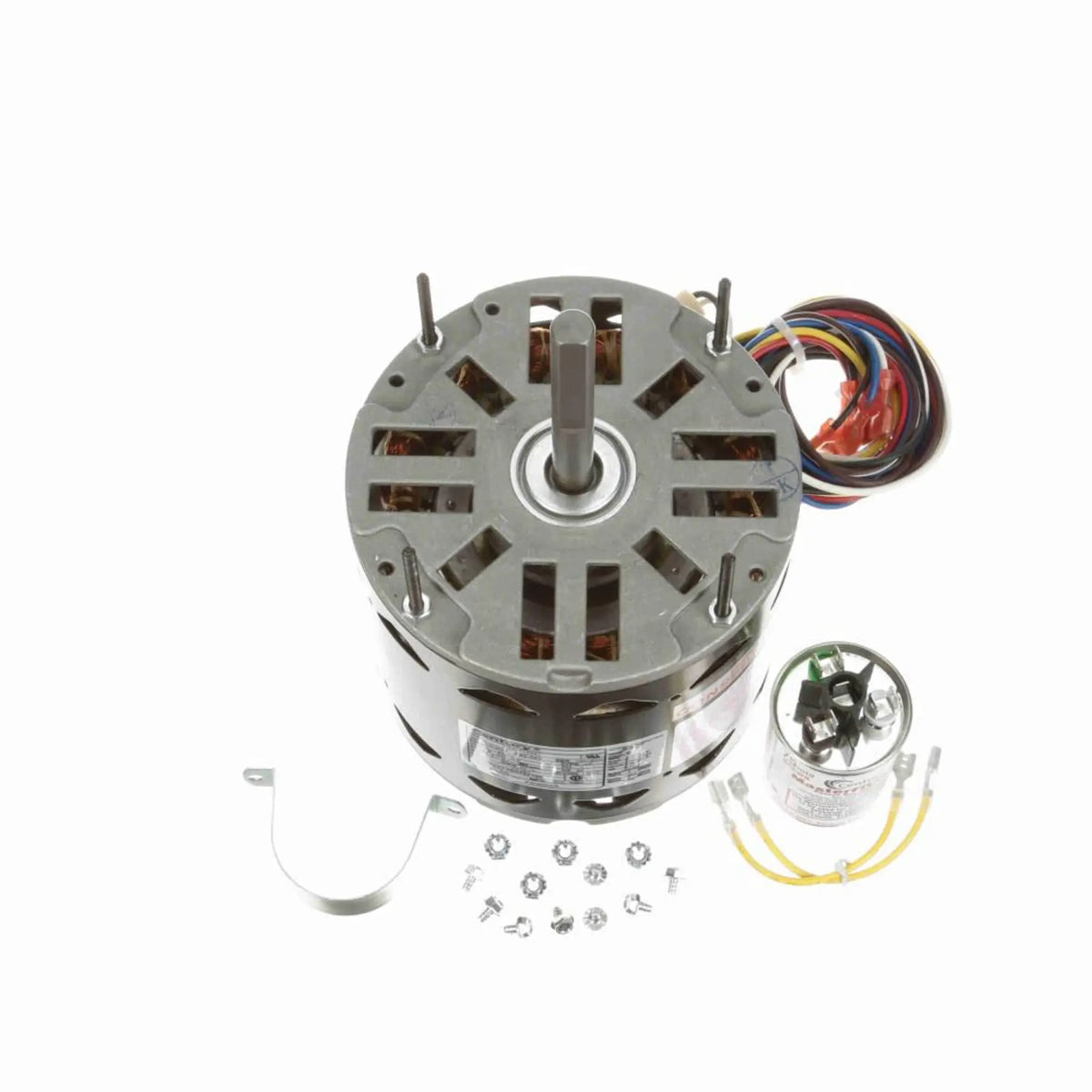 FD6002A Century Fan & Blower Motor, 1/3-1/8 HP, 825 RPM, 208-230 V, Single Phase, 48 Frame, Open