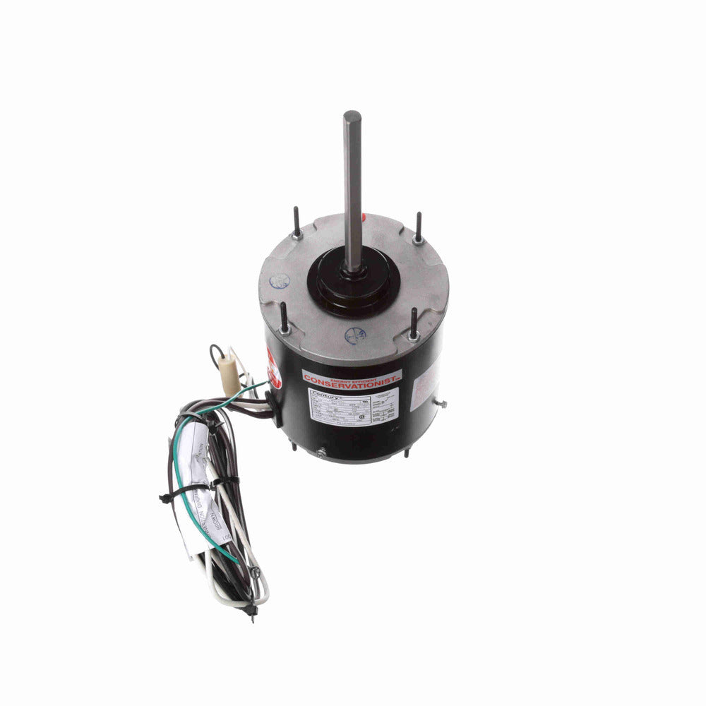 fe1076su - 3/4 HP | 1075 RPM | 230 V | 1 Ph | 48 Frame | TEAO | Reversible | PSC | HVACR Condenser Fan | Cat FE1076SU