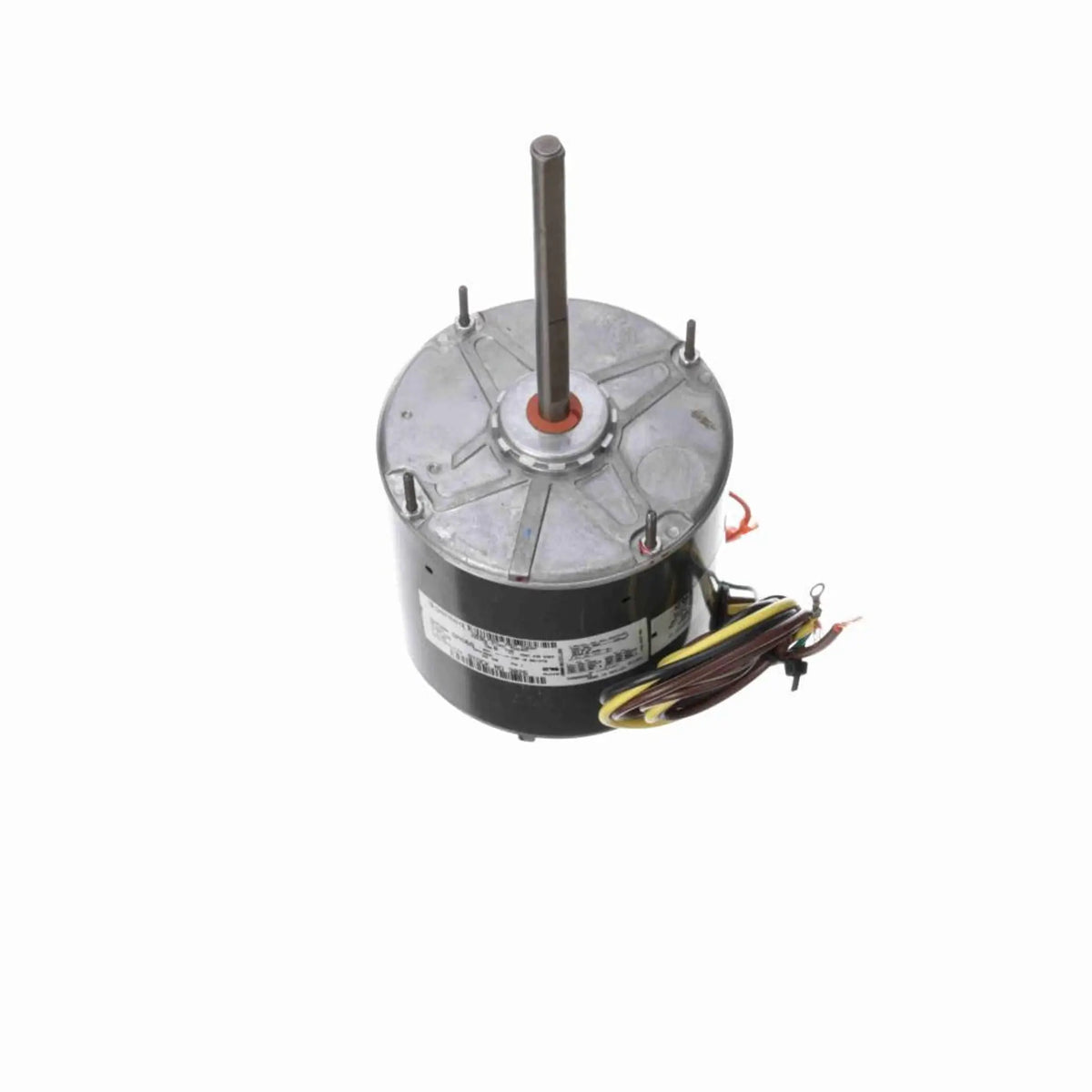 Genteq Condenser Fan Motor, 1/4 HP, 1 Ph, 60 Hz, 208-230 V, 1075 RPM, 2 Speed, 48 Frame, OAO - 3028