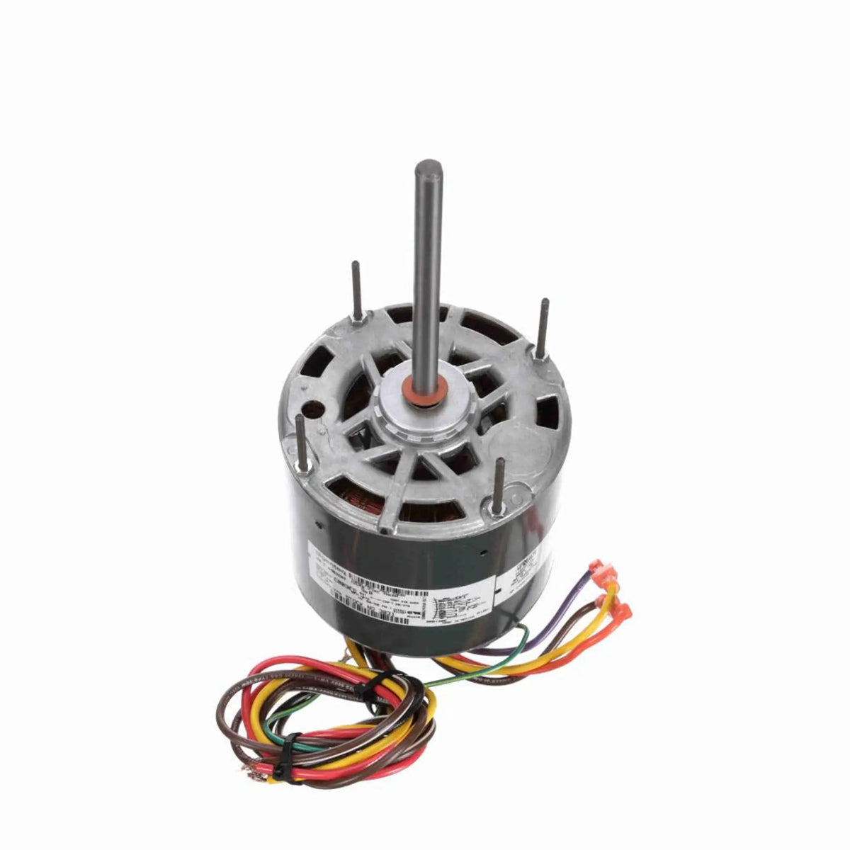 Genteq Condenser Fan Motor, 1/3 HP, 1 Ph, 60 Hz, 208-230 V, 1075 RPM, 2 Speed, 48 Frame, OAO - 3031