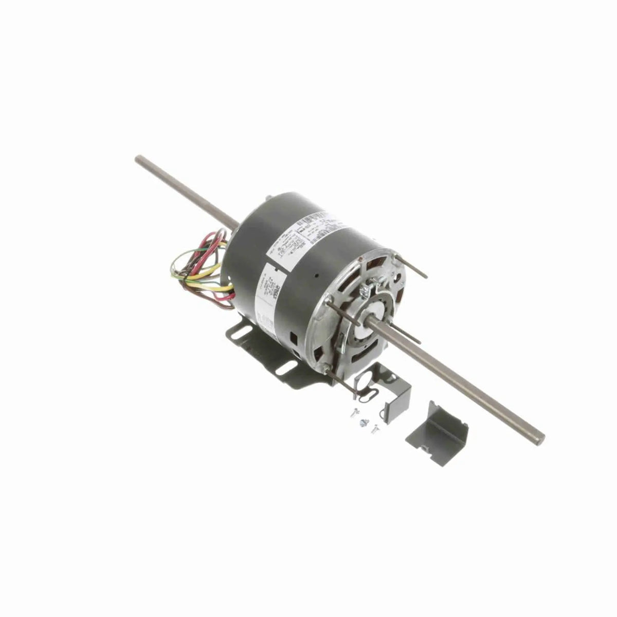 Genteq Fan Coil & Air Conditioner Motor, 1/2 HP, 1 Ph, 60 Hz, 208-230 V, 1075 RPM, 2 Speed, 48 Frame, OPAO - 3092