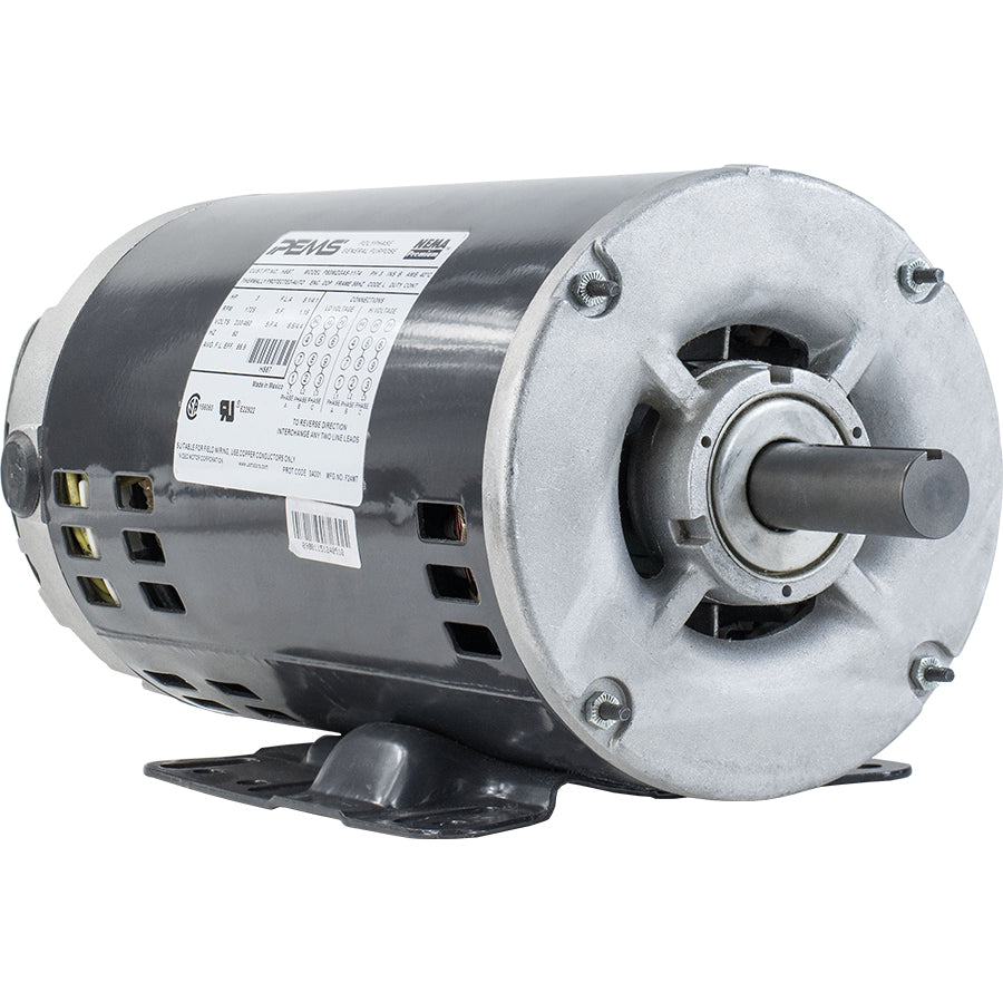 H887 Pems General Purpose Motor 3 HP 1725 RPM 56HZ Frame