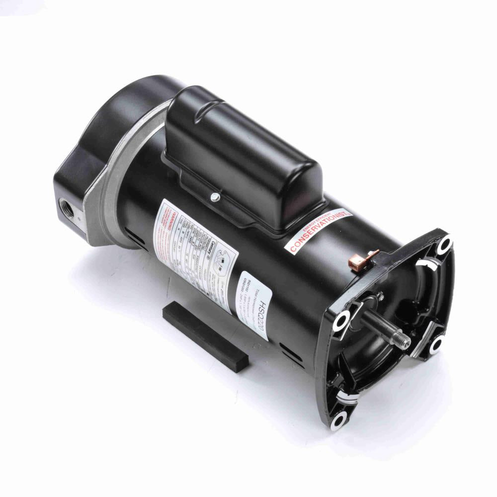 hsq220 - 2 HP | 3450 RPM | 230 V | 1 Ph | 48Y Frame | ODP | CCWSE | Capacitor Start | Pump Pool and Spa Pump | Cat HSQ220
