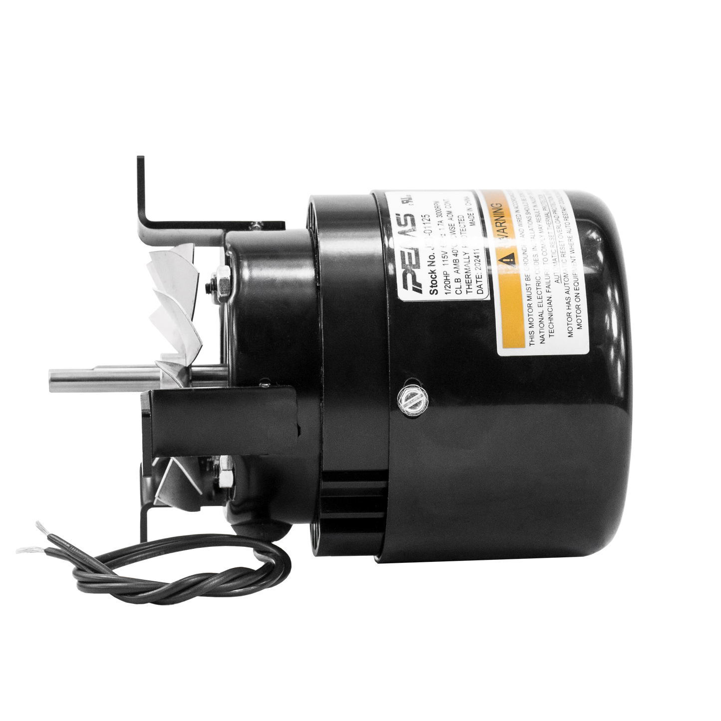 j31-01125 - 1/20 HP | 3000 RPM | 115 V | 1 Ph | 3.3 in Dia | TEFC | CWSE | Shaded Pole | HVACR OEM Replacement | Cat J31-01125 | Model J31-01125