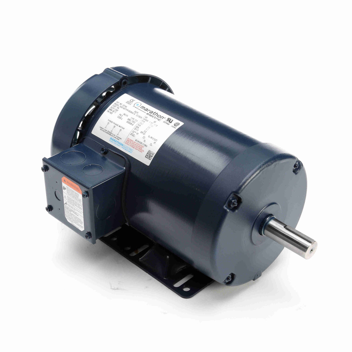 me2154 - 1-1/2 HP | 1750 RPM | 200 V | 3 Ph | 145T Frame | TEFC | Reversible | Three Phase | General Purpose | Cat E2154