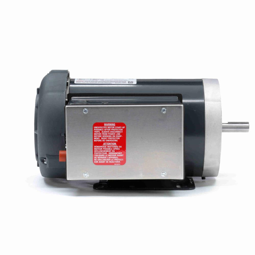 F135 Marathon Farm Duty Motor 1.5 HP 1725 RPM 56C Frame