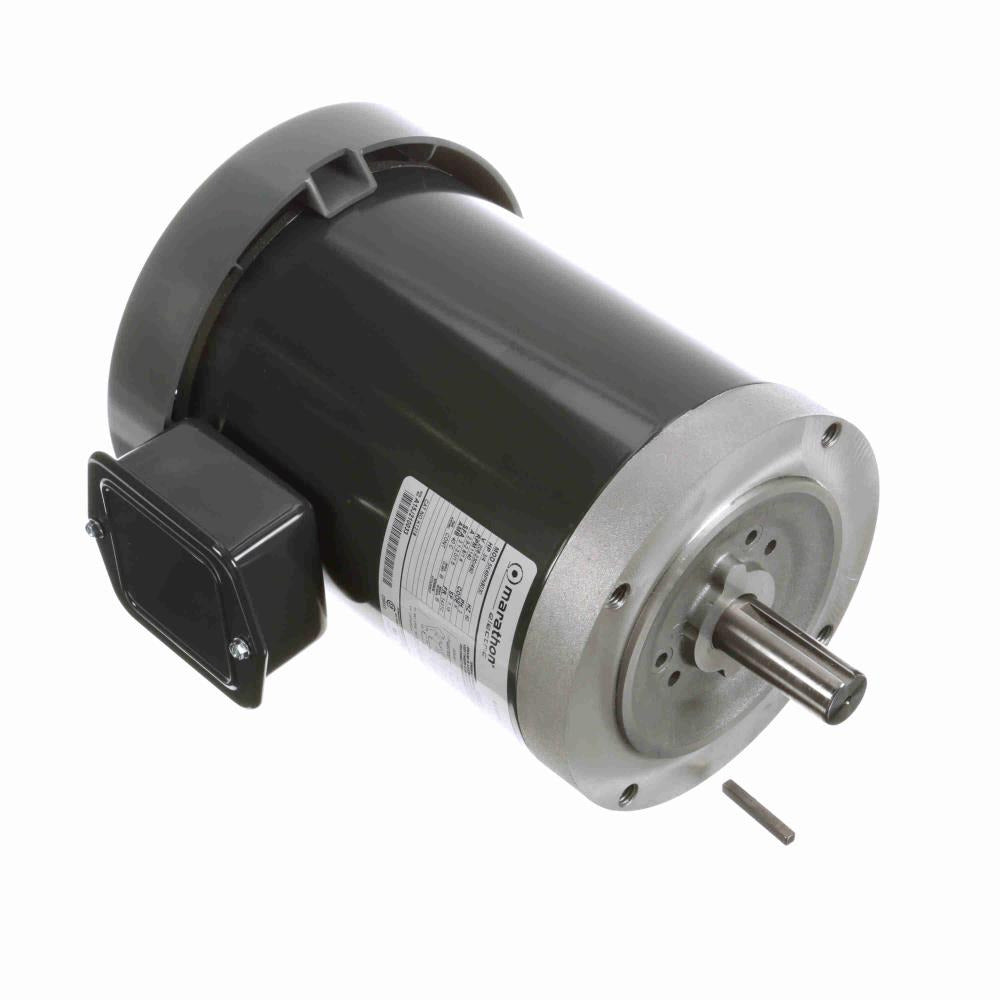 K1318 Marathon General Purpose Motor - 3/4 HP - 1140 RPM - 208-230/460 V - Totally Enclosed Fan Cooled