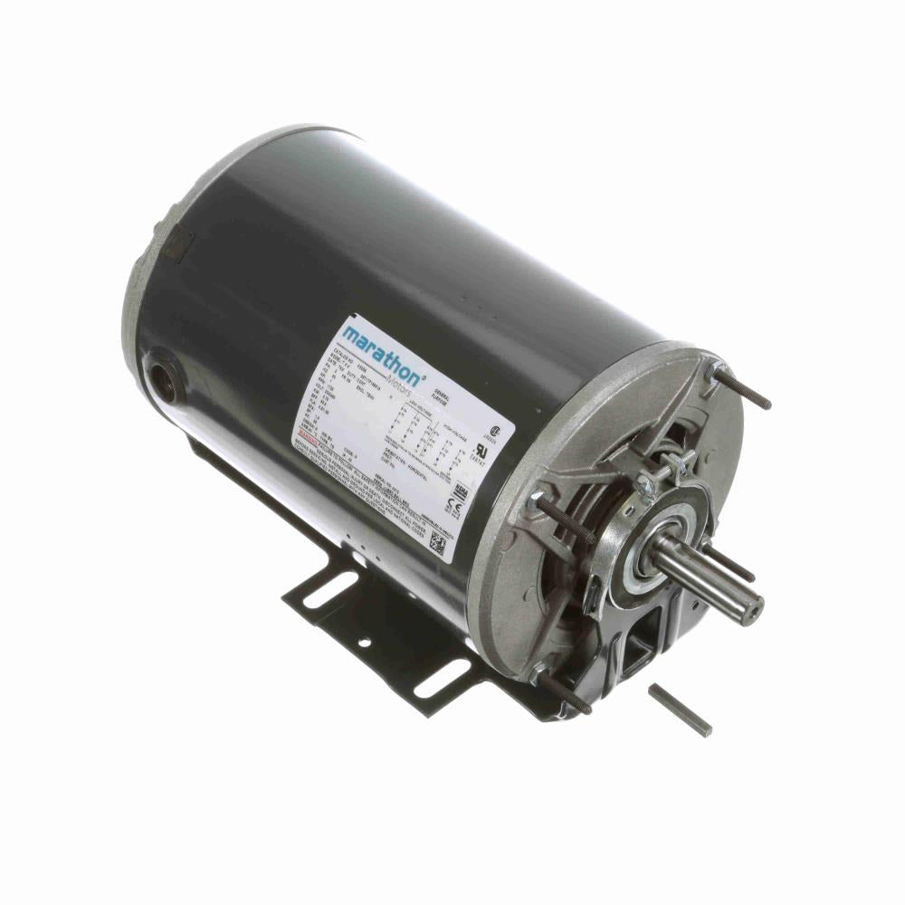 K525A Marathon Fan & Blower Motor - 1 HP - 1725 RPM - 230/460 V - Totally Enclosed Non Ventilated