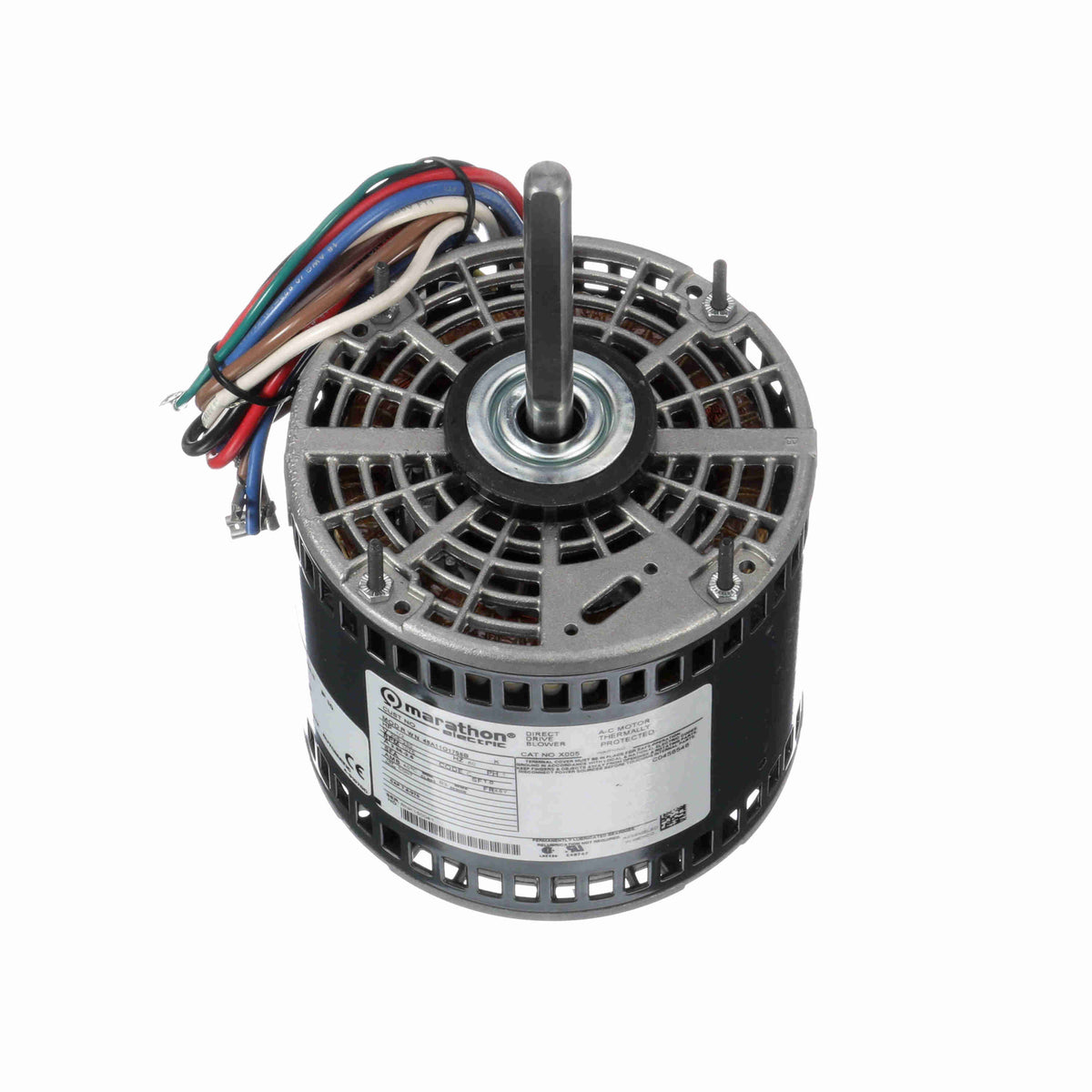 X005 Marathon Fan & Blower Motor - 1/2 HP - 1075 RPM - 208-230 V - OAO
