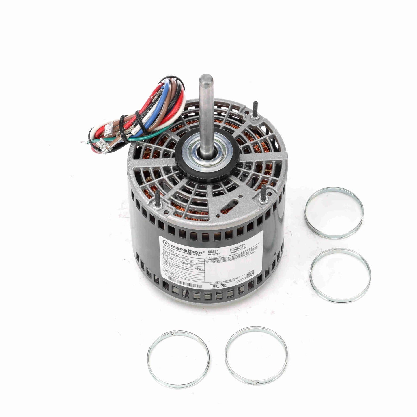 mx016 - 1/2 HP | 1625 RPM | 115 V | 1 Ph | 48Z Frame | OAO | Reversible | PSC | HVACR Direct Drive Blower | Cat X016