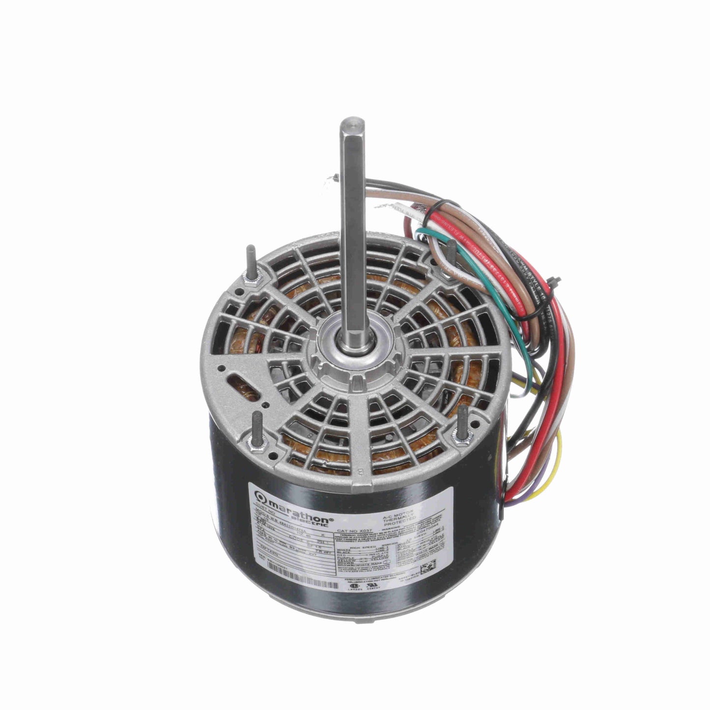 mx037 - 1/3 HP | 1075 RPM | 460 V | 1 Ph | 48Y Frame | OAO | Reversible | PSC | HVACR Direct Drive Blower | Cat X037