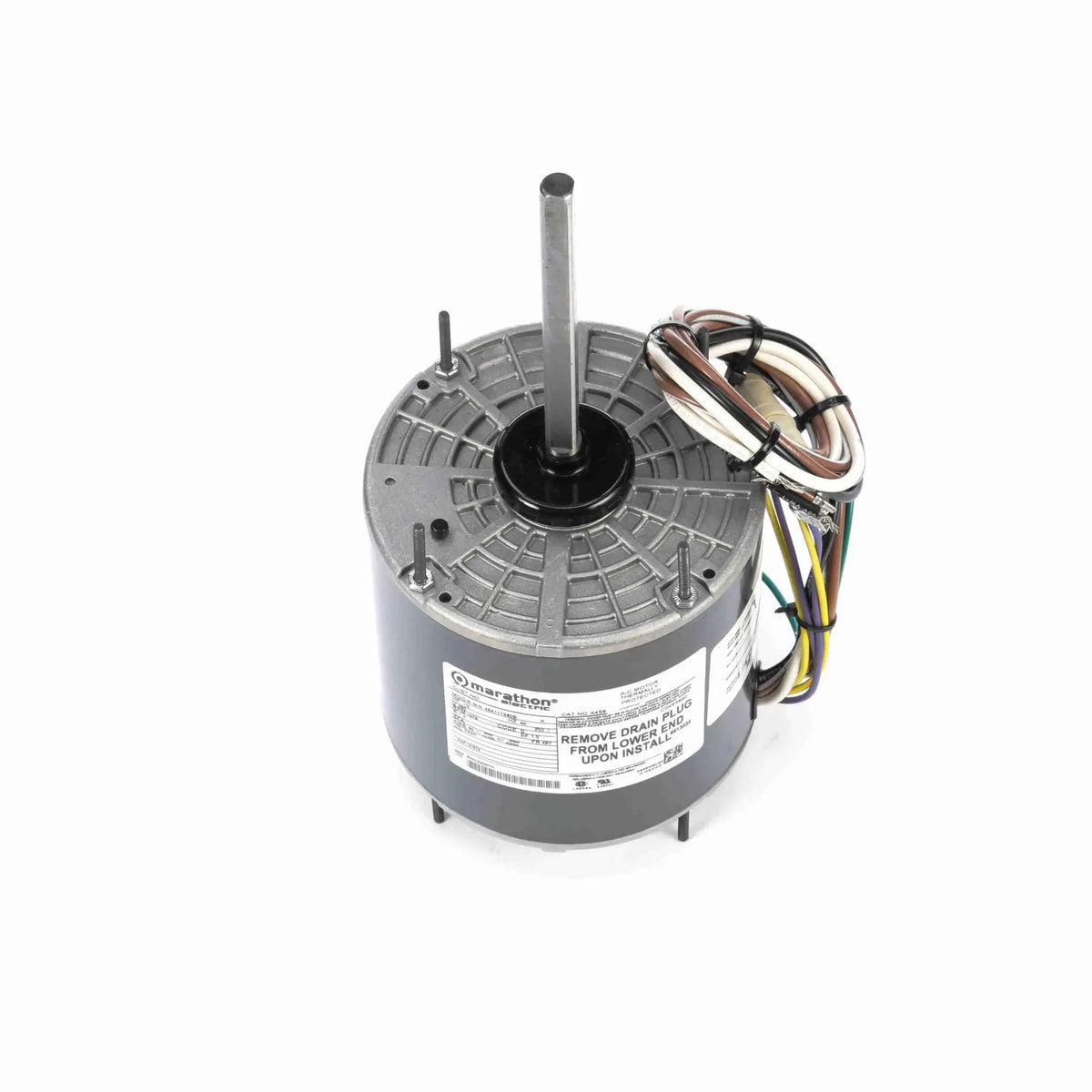 X458 Marathon Condenser Fan Motor - 1/2 HP - 1075 RPM - 460 V - Totally Enclosed Air Over
