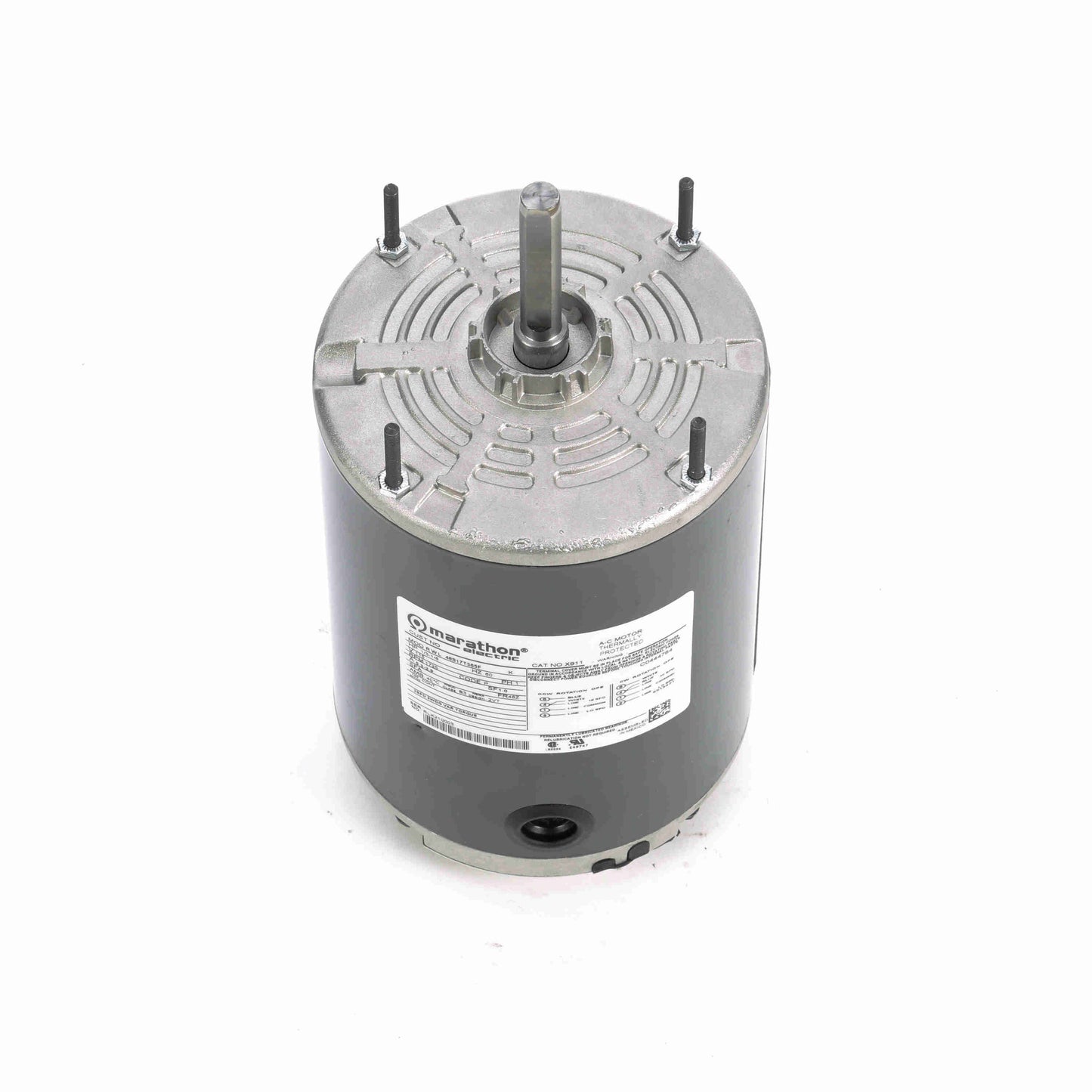 mx911 - 1/3 HP | 1725 RPM | 115 V | 1 Ph | 48Z Frame | TEAO | Reversible | Split Phase | Farm Duty Agricultural Fan | Cat X911