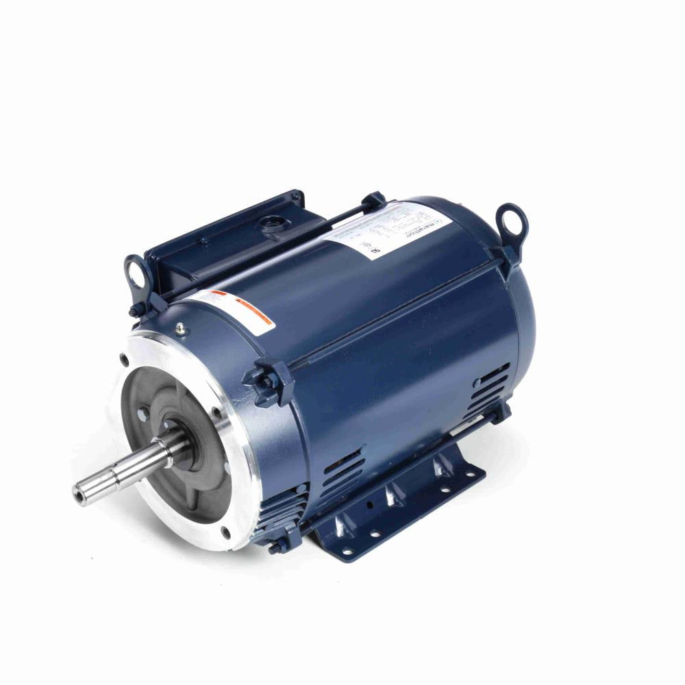 mz409 - 5 HP | 1730 RPM | 230 V | 1 Ph | 213JM Frame | ODP | Reversible | Capacitor Start | Pump Close Coupled Pump | Cat Z409 | Model 213TCDW7027