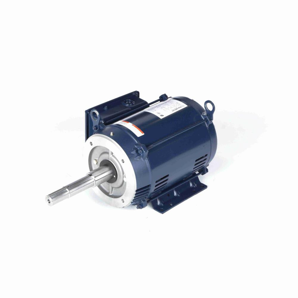 mz429 - 7-1/2 HP | 3470 RPM | 230 V | 1 Ph | 213JP Frame | ODP | Reversible | Capacitor Start | Pump Close Coupled Pump | Cat Z429 | Model 213TCDW7003
