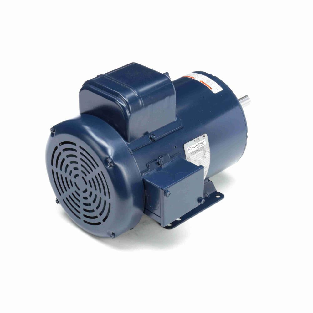 mz433a - 5 HP | 3530 RPM | 230 V | 1 Ph | 184JM Frame | TEFC | Reversible | Capacitor Start Capacitor Run | Pump Close Coupled Pump | Cat Z433A | Model 184TBFW7315