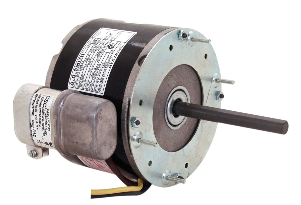 OFE1016 Century Fedders OEM Replacement Motor, 1/5 HP, 1080 RPM, 230 V, Single Phase, 48Y Frame, TEAO