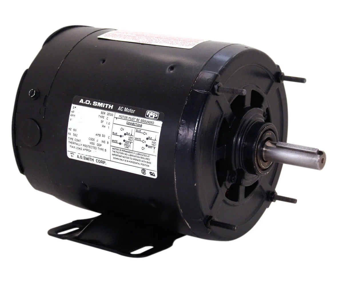 OS2074 Century Fan & Blower Motor, 3/4 HP, 1725 RPM, 115 V, Single Phase, 56Z Frame, Open