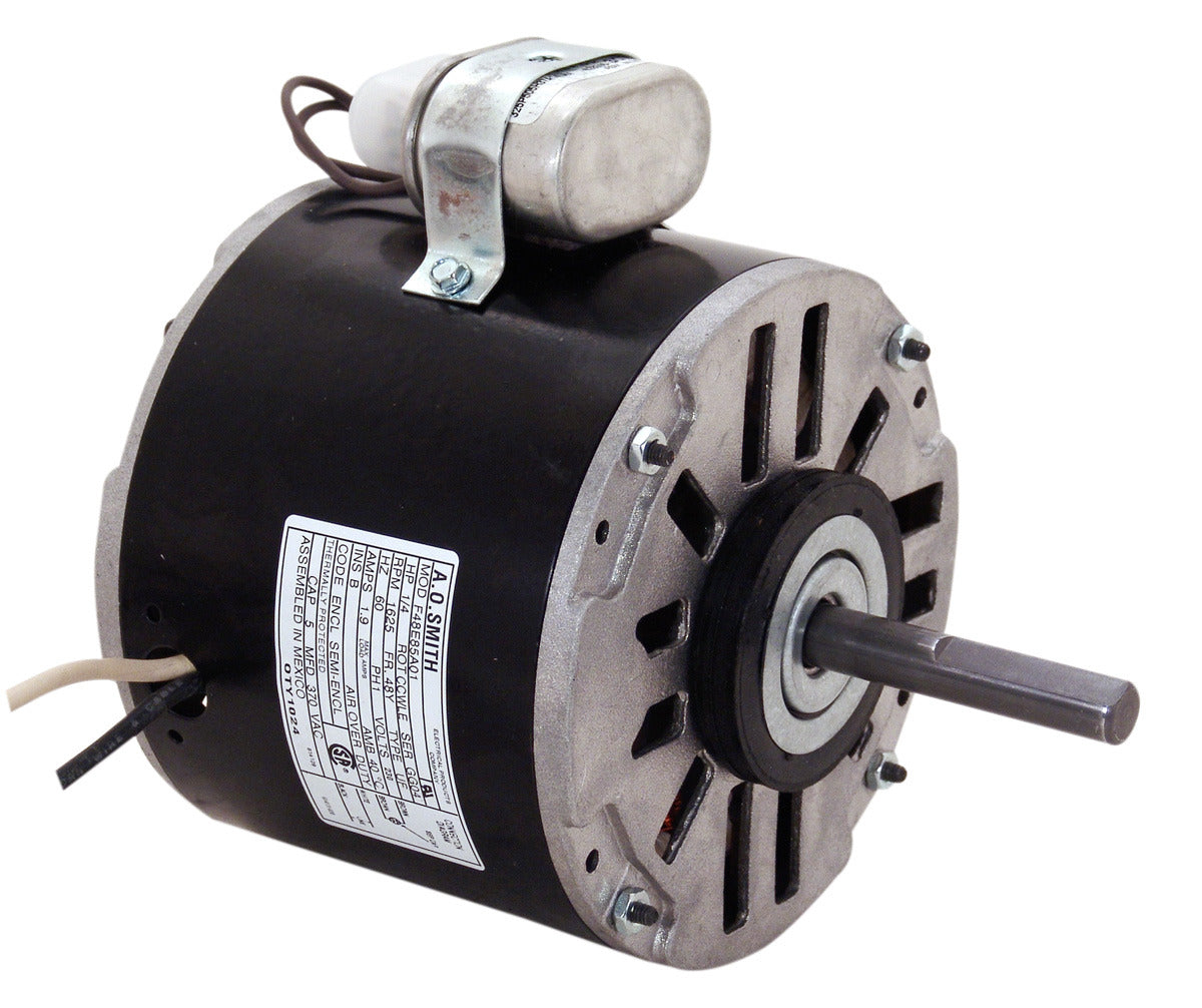 oty1024 - 1/4 HP | 1625 RPM | 230 V | 1 Ph | 48 Frame | Semi Enclosed | CCWLE | PSC | HVACR OEM Replacement | Cat OTY1024