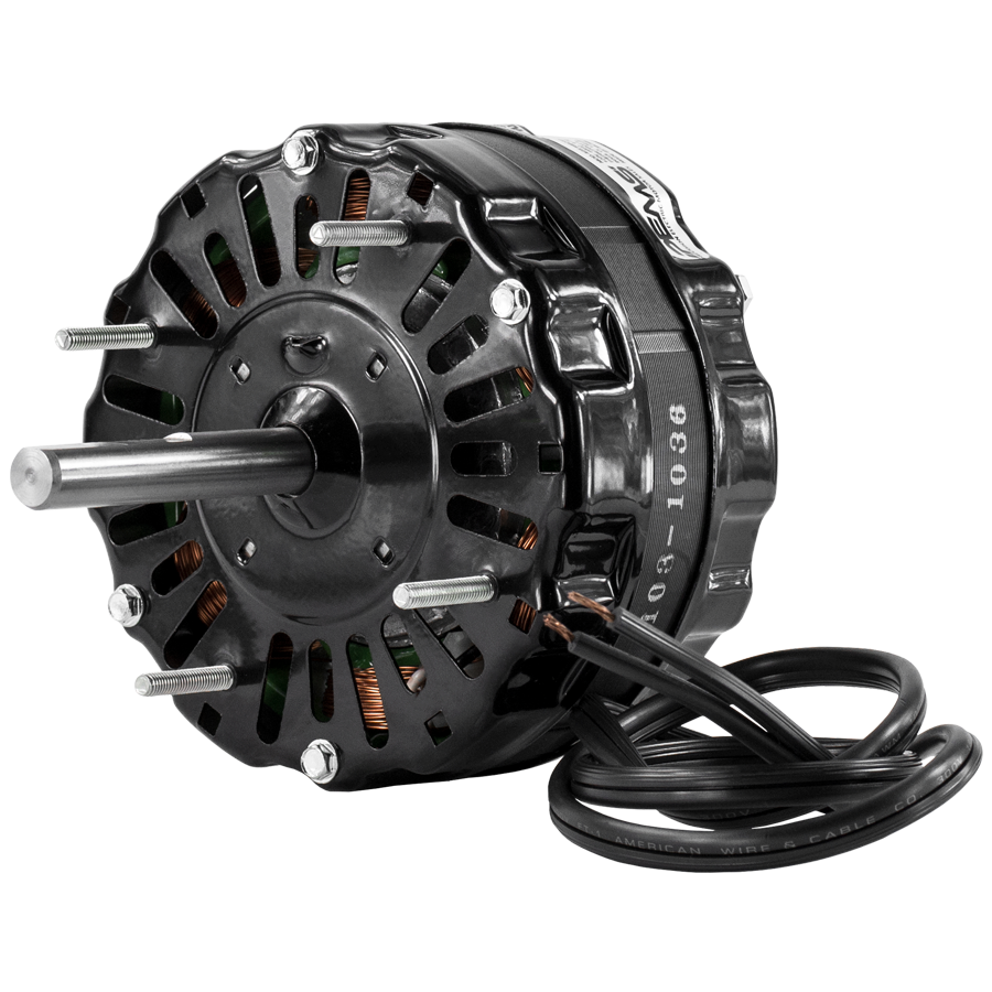 1/10 HP | 1300 RPM | 120 V | 1 Ph | 48 Frame | OAO | CWSE | Shaded Pole | HVACR OEM Replacement