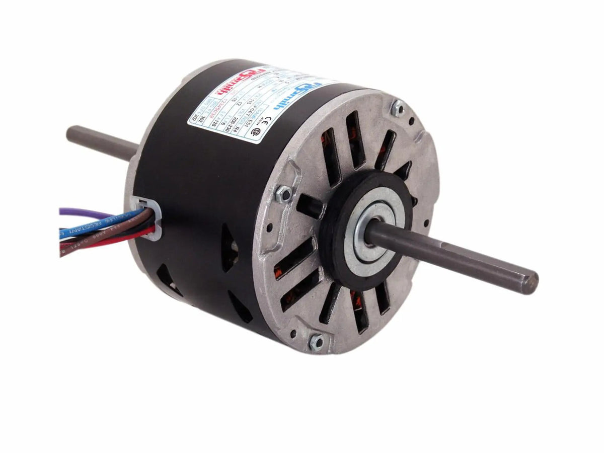 RAL10156 Century Fan & Blower Motor, 1/15 HP, 1075 RPM, 115 V, Single Phase, 48Y Frame, Semi-enclosed