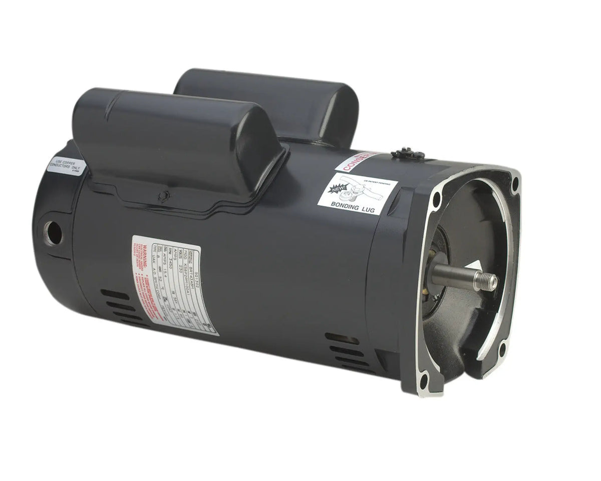 SQS1202R Century Pool & Spa Motor, 2-1/3 HP, 3450/1725 RPM, 230 V, Single Phase, 48Y Frame, ODP