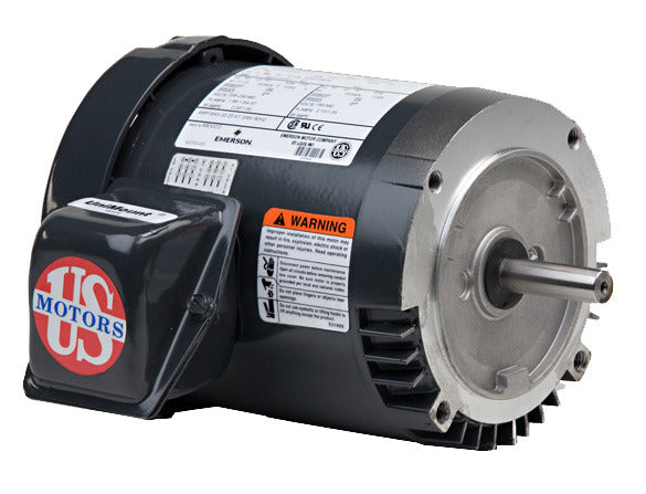U12S2ACR US Motors / Nidec General Purpose Motor - 1/2 HP - 1770 RPM - 230/460 V - TEFC