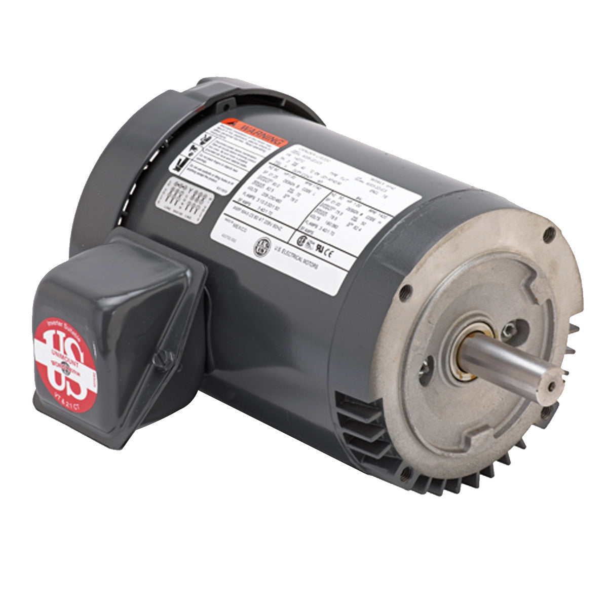 U3P1A14CR US Motors / Nidec General Purpose Motor - 3 HP - 3450 RPM - 208-230/460 V - TEFC