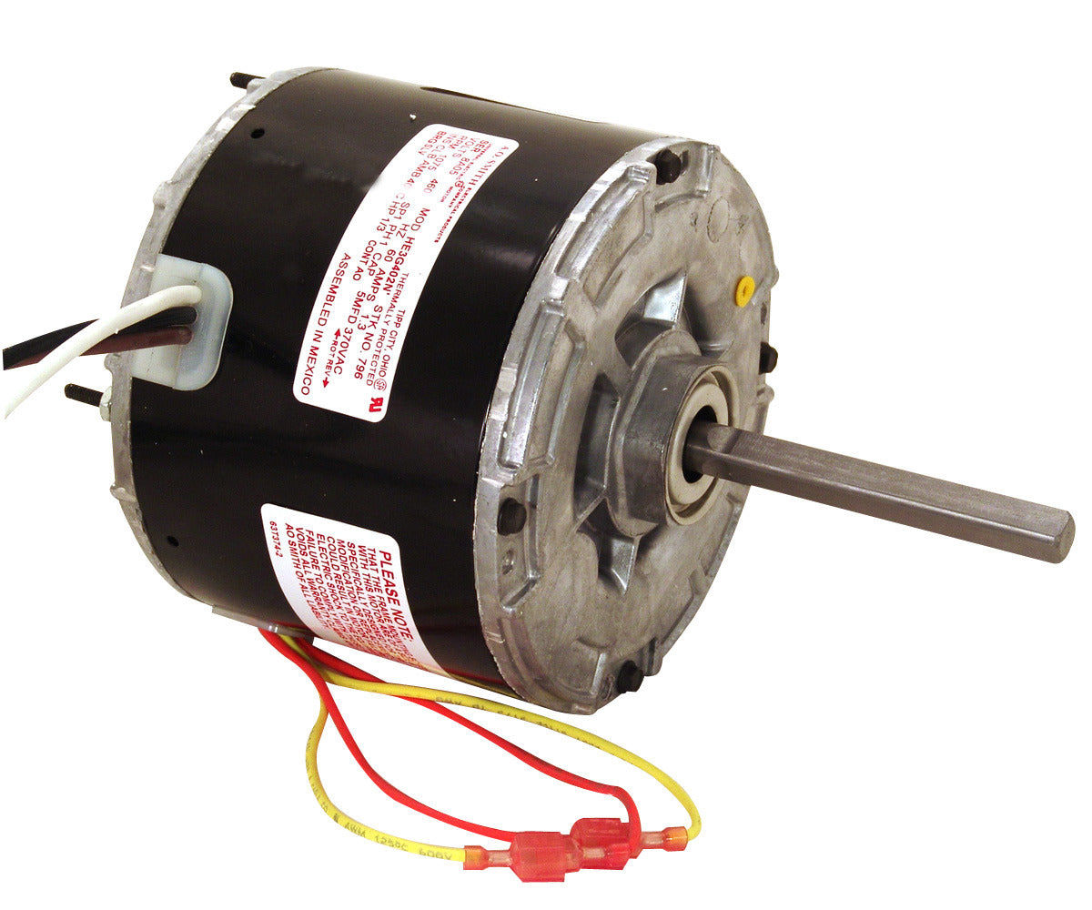 u796 - 1/3 HP | 1075 RPM | 460 V | 1 Ph | 48 Frame | TEAO | Reversible | PSC | HVACR OEM Replacement | Cat 796A