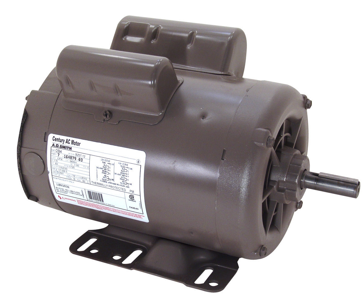 C593 Century Farm Duty Motor 1 HP 1725 RPM 56H Frame