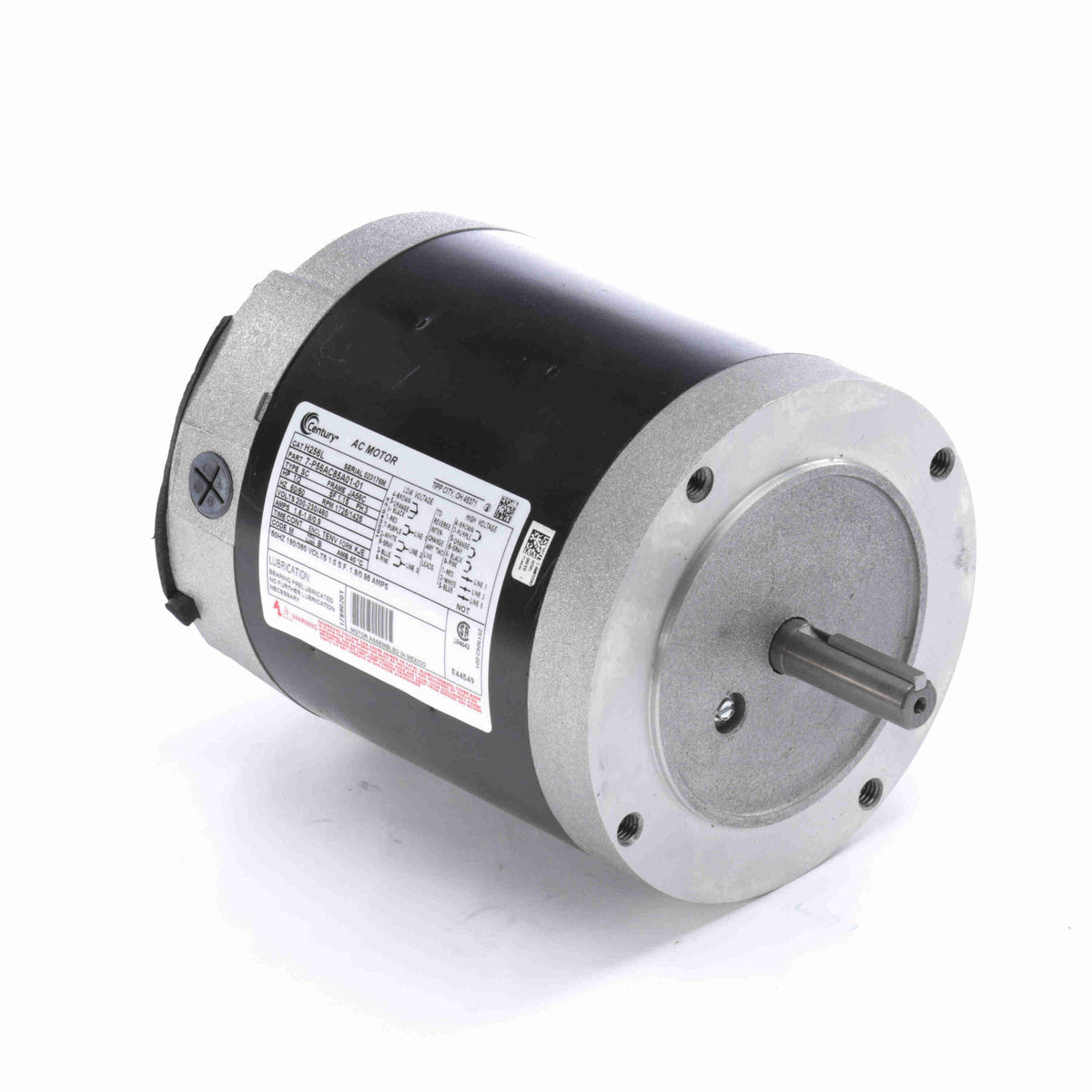 H256L Century General Purpose Motor 0.5 HP 56C Frame