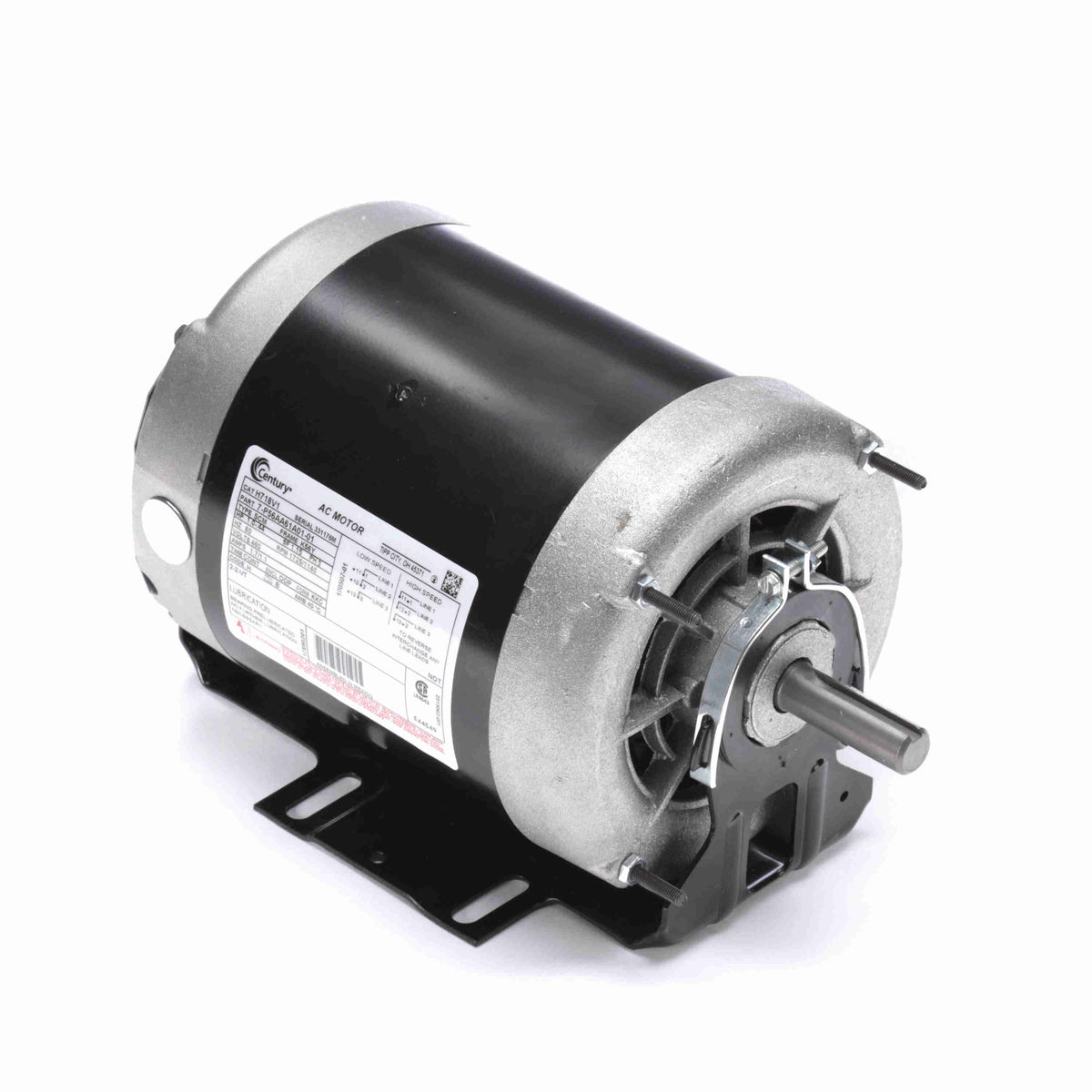 uh718v1 - 1 HP | 1725 RPM | 460 V | 3 Ph | 56Y Frame | ODP | Reversible | Three Phase | HVACR Fan And Blower | Cat H718V1