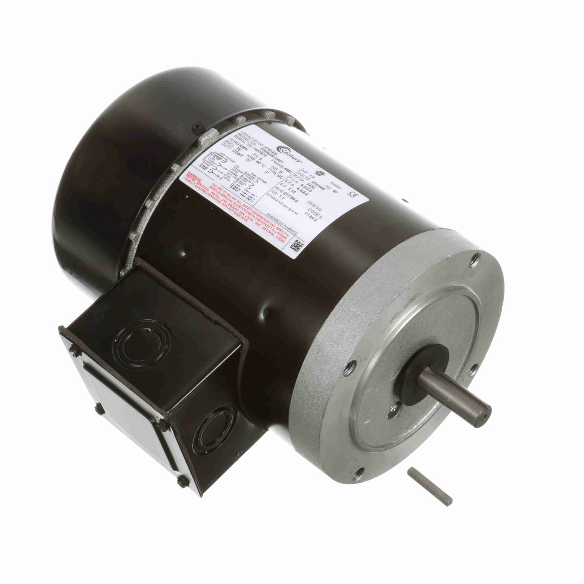 H751ES Century General Purpose Motor 1.5 HP 3450 RPM 56C Frame