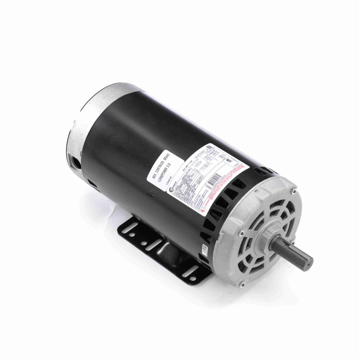 H979L Century HVACR Motor 5 HP 1725 RPM 56Y Frame