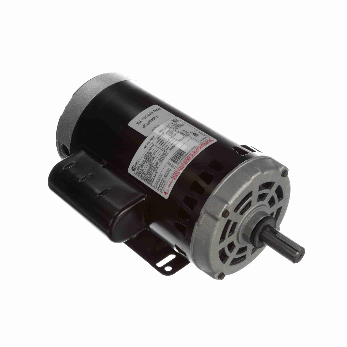 H980L Century HVACR Motor 3 HP 1725 RPM 56Y Frame