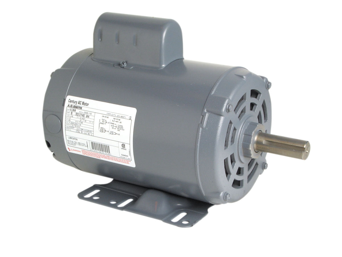 uk117 - 1-1/2 HP | 3450 RPM | 230 V | 1 Ph | 143T Frame | TEAO | Reversible | PSC | Farm Duty Aeration Fan | Cat K117 | Model K117