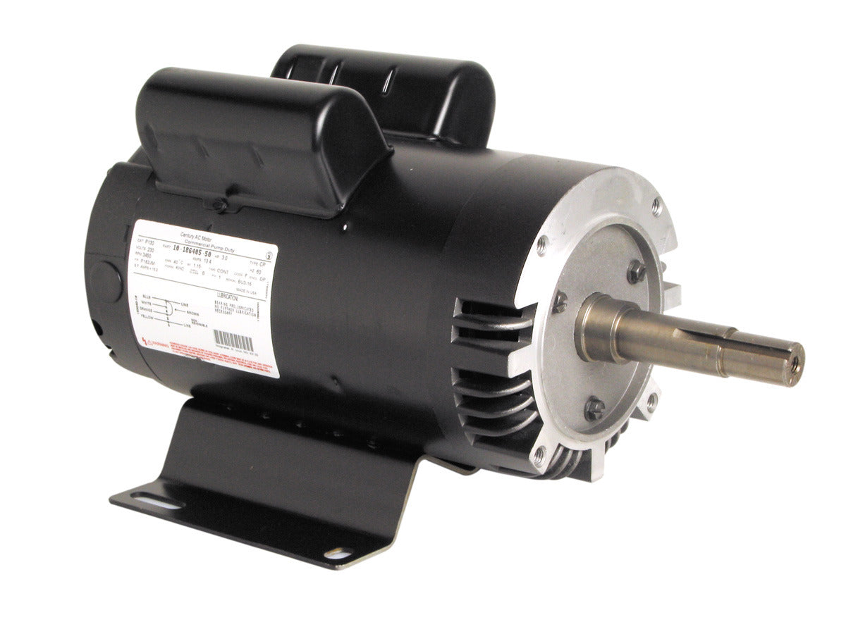 up140 - 5 HP | 3450 RPM | 230 V | 1 Ph | 184JM Frame | ODP | Reversible | Capacitor Start Capacitor Run | Pump Close Coupled Pump | Cat P140 | Model P140