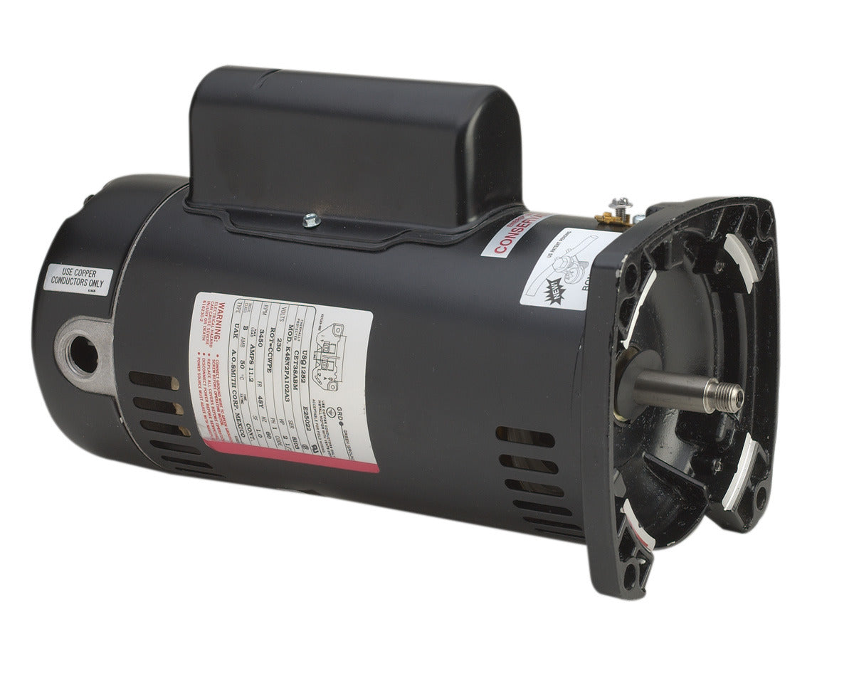 usq1252 - 2-1/2 HP | 3450 RPM | 230 V | 1 Ph | 48Y Frame | ODP | CCWSE | Capacitor Start | Pump Pool and Spa Pump | Cat USQ1252