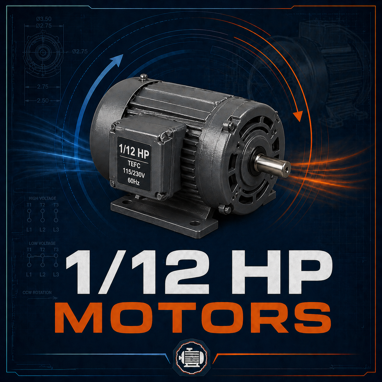 1/12 HP Motors
