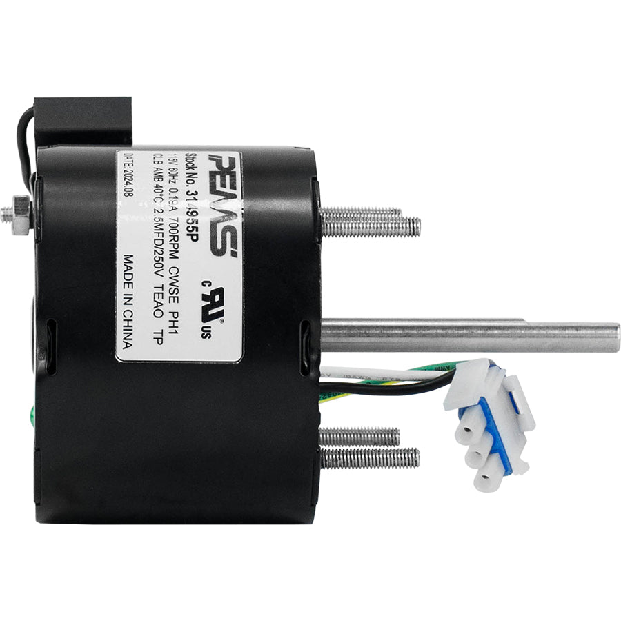 314955p - 5 W | 700 RPM | 115 V | 1 Ph | 3.3 in Dia | TEAO | CWSE | PSC | HVACR OEM Replacement | Cat 314955P | Model 314955P