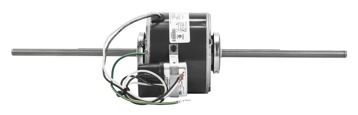 52290004 - 1/8 HP | 1590 RPM | 480 V | 1 Ph | 42 Frame | TEAO | Dual Shaft | PSC | HVACR OEM Replacement | Cat 52290004 | Model 52290004