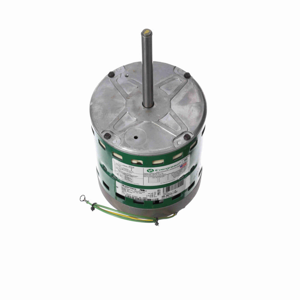 6005 Genteq HVACR Motor 0.5 HP 1075 RPM 48 Frame